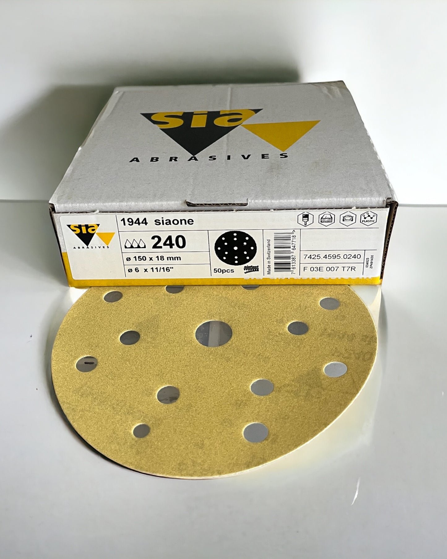 Sia ABRASIVE 150mm DA SANDING DISCS