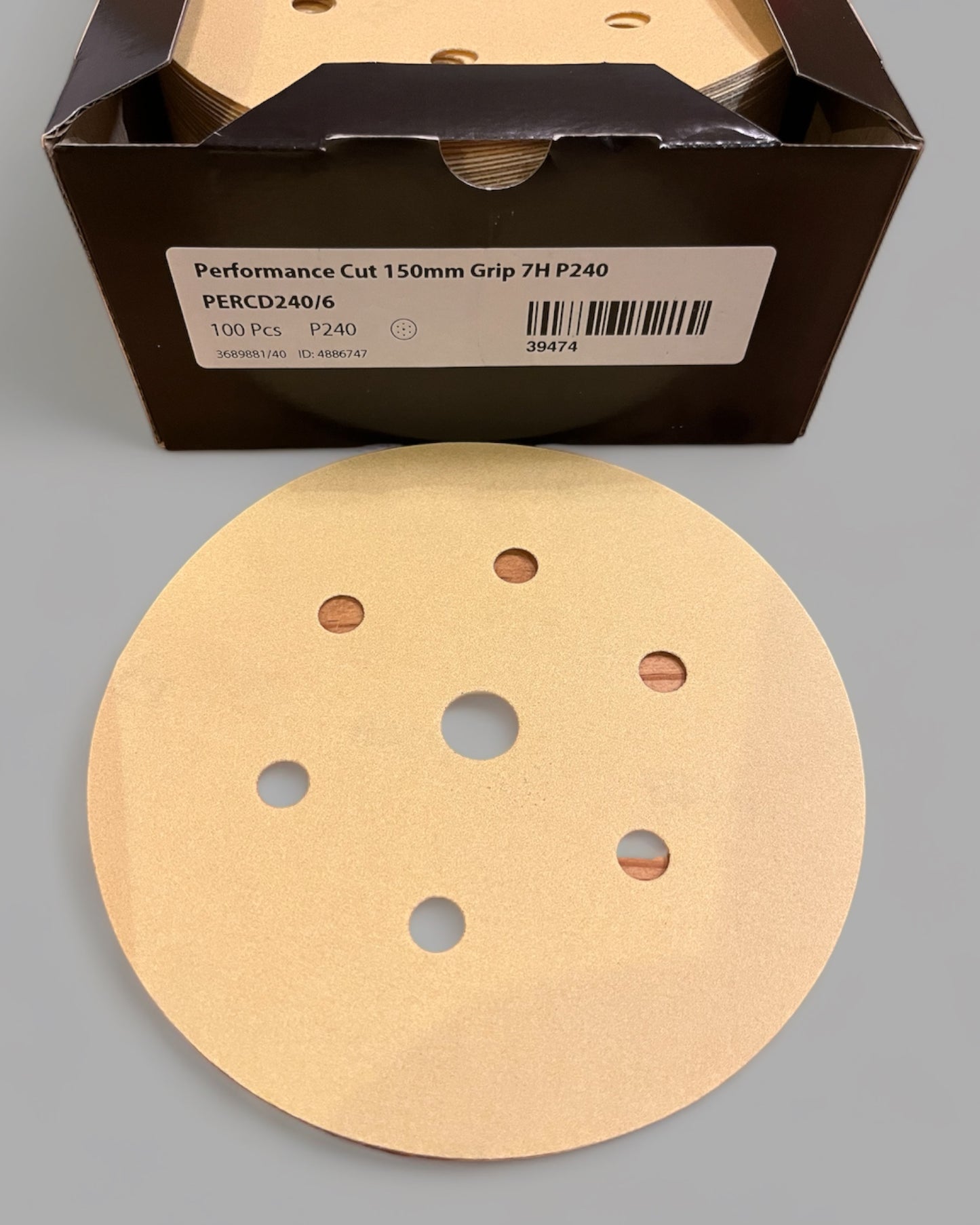 PERFORMANCE 150mm DA SANDING DISC