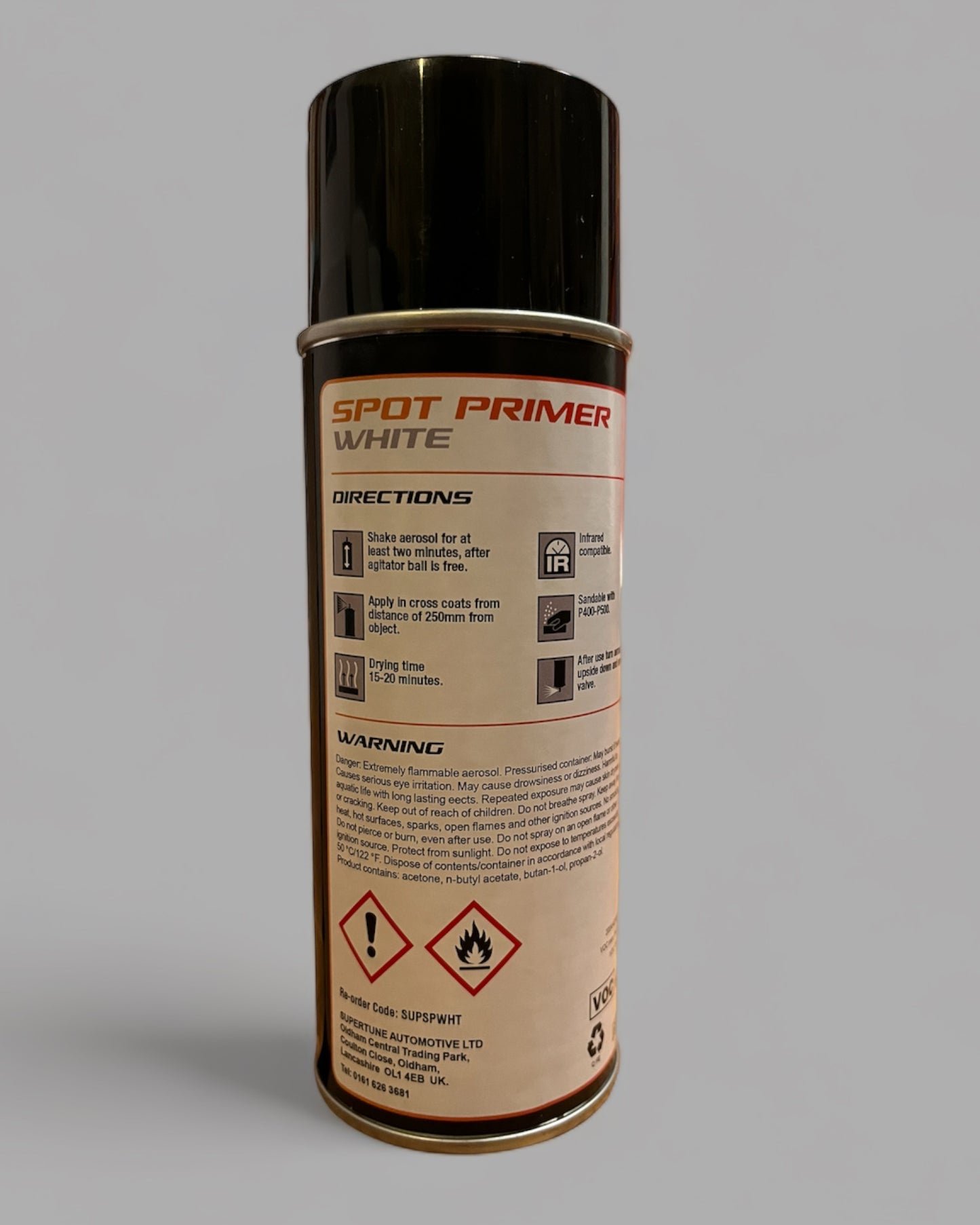 400ML PERFORMANCE SPOT PRIMER AEROSOL COLOUR RANGE